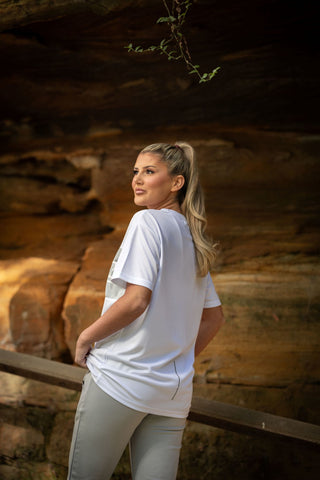 LIGHT WEIGHT ACTIVE SHIRT - WHITE