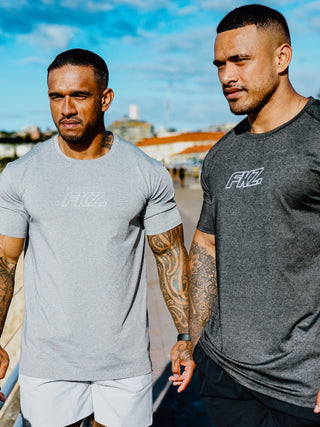 QUICK DRY TRAINING T-SHIRT - LIGHT GREY