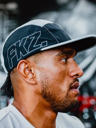 DRY-FIT 5 PANEL HAT - BLACK