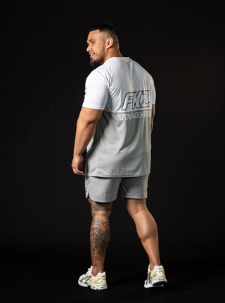 FKZ. TRAINING SHIRT - WHITE/YELLOW