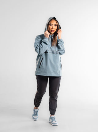 FKZ. TRAINING WINDBREAKER JACKET - DUSTY BLUE