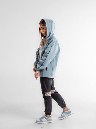 FKZ. TRAINING WINDBREAKER JACKET - DUSTY BLUE