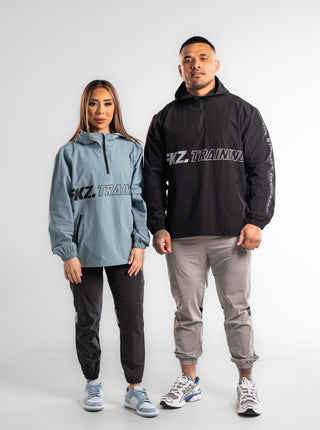 FKZ. TRAINING WINDBREAKER JACKET - DUSTY BLUE