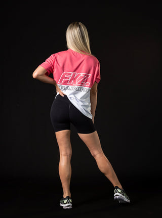 FKZ. TRAINING SHIRT - PINK/WHITE