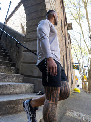FKZ. GYM SHORTS - BLACK