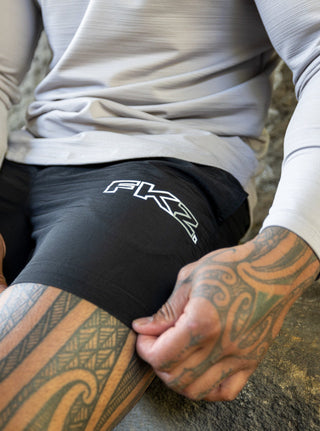 FKZ. GYM SHORTS - BLACK