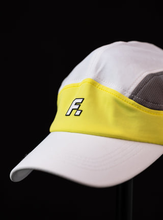 FKZ. 5 PANEL CAP - YELLOW/WHITE