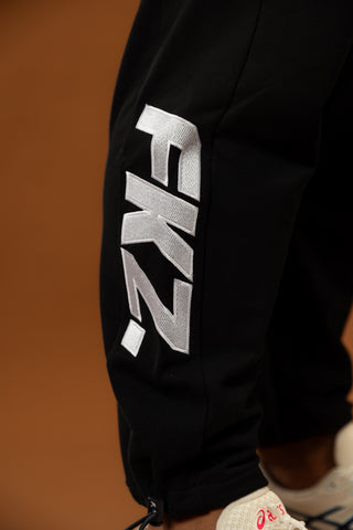 D4/26 FLEECE TRACK PANTS - BLACK