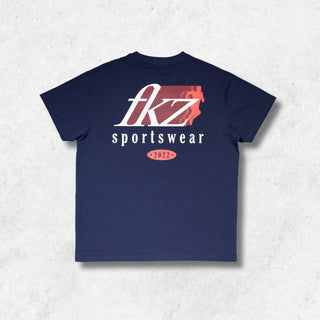 D1/26 T-SHIRT – NAVY/RED