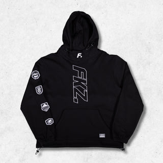 FKZ. PATCH HOODIE - BLACK