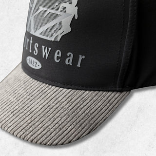 D2/26 HAT –  BLACK/GREY
