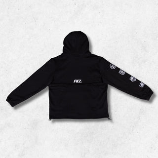 FKZ. PATCH HOODIE - BLACK