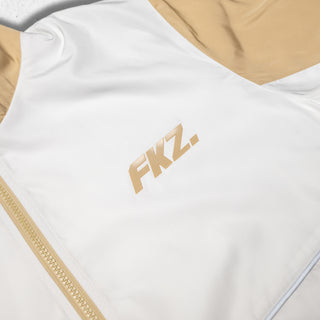 FKZ. TRACK JACKET - BEIGE/WHITE