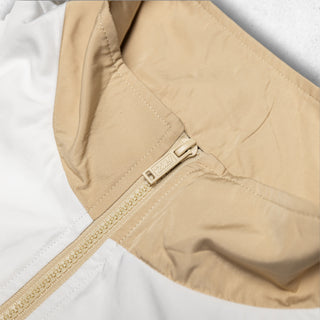 FKZ. TRACK JACKET - BEIGE/WHITE