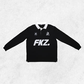 FKZ. RUGBY JERSEY - BLACK/WHITE