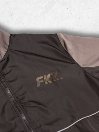 FKZ. TRACK JACKET - BLACK / GREY