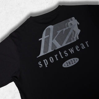 D2/26 T-SHIRT – BLACK/GREY