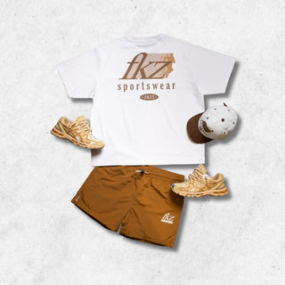 D1/26 HAT – WHITE/BROWN