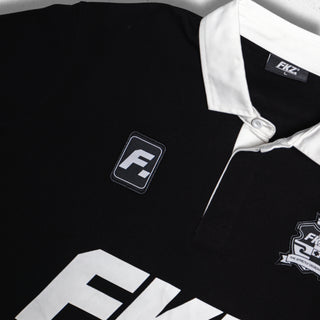 FKZ. RUGBY JERSEY - BLACK/WHITE