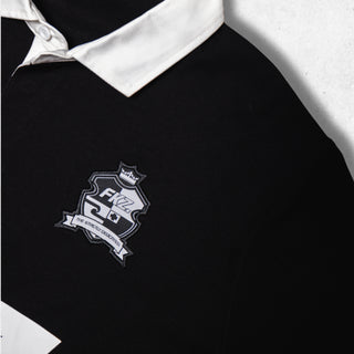 FKZ. RUGBY JERSEY - BLACK/WHITE