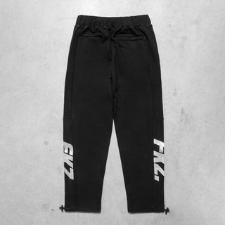 D4/26 FLEECE TRACK PANTS - BLACK