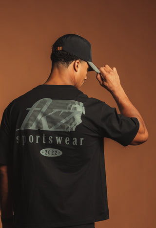 D2/26 HAT –  BLACK/GREY