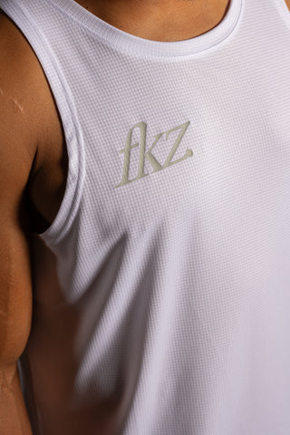 D1/26 ACTIVE SINGLET - WHITE