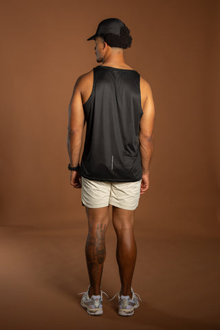 D1/26 ACTIVE SINGLET - BLACK