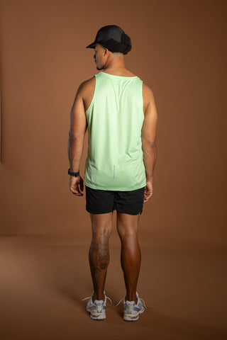 D1/26 ACTIVE SINGLET - GREEN