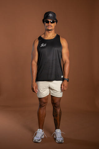 D1/26 ACTIVE SINGLET - BLACK
