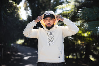 FKZ. PATCH HOODIE - CREAM