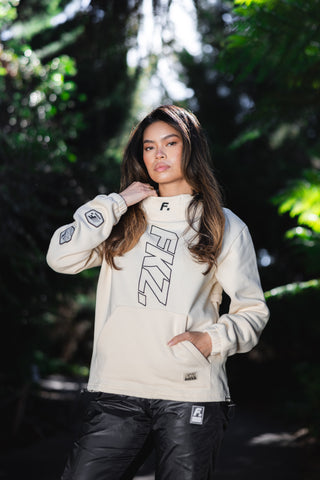 FKZ. PATCH HOODIE - CREAM