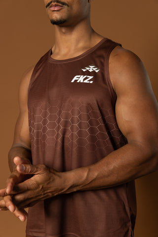 D5/26 ACTIVE SINGLET – BROWN