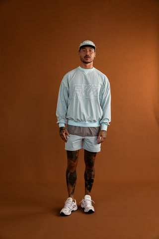 D3/26 CREW NECK JUMPER – BLUE