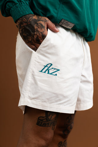 D3/26 CANVAS SHORTS - WHITE