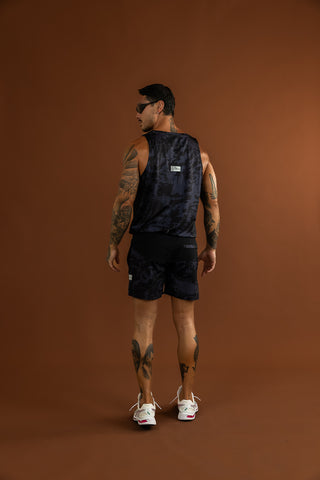 D3/26 SINGLET – BLACK CAMO