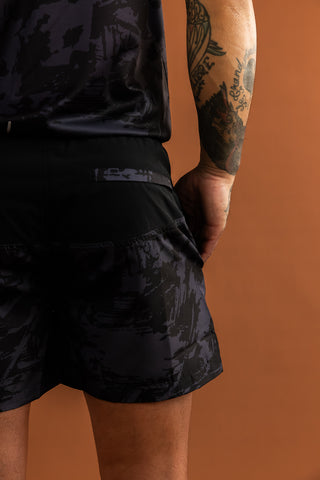 D3/26 SHORTS – BLACK CAMO