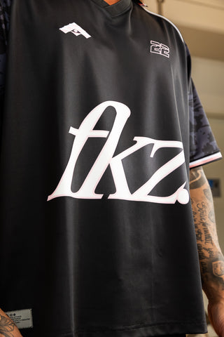 D3/26 OVERSIZED COLLARED SHIRT - BLACK CAMO