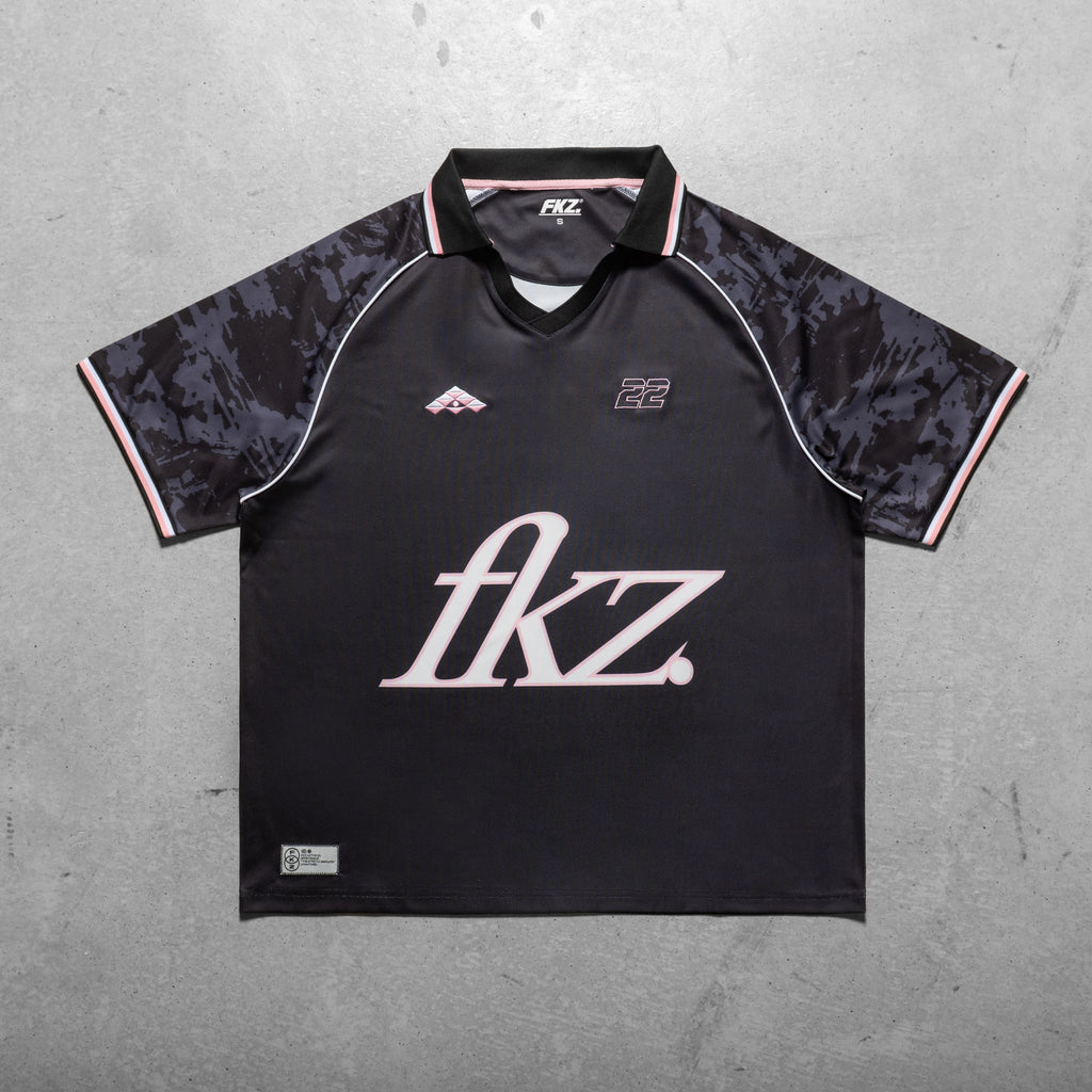 D3/26 OVERSIZED COLLARED SHIRT - BLACK CAMO – FKZ ACTIVE
