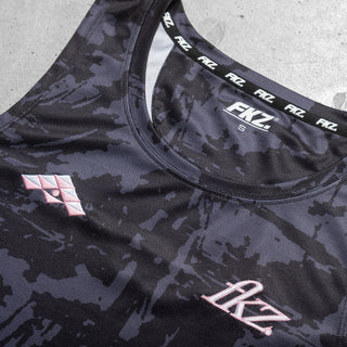 D3/26 SINGLET – BLACK CAMO