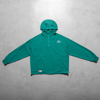D3/26 QUARTER ZIP HOODIE - GREEN