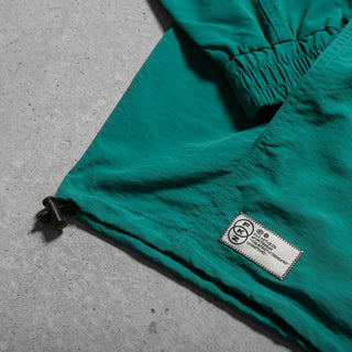 D3/26 QUARTER ZIP HOODIE - GREEN