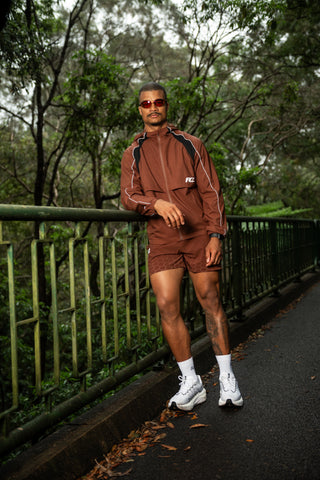 D5/26 ACTIVE JACKET - BROWN