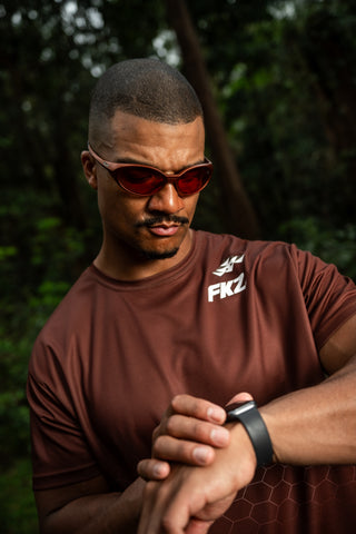 D5/26 ACTIVE T-SHIRT - BROWN