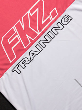 FKZ. TRAINING SHIRT - PINK/WHITE