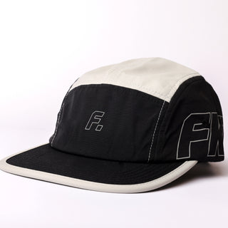 DRY-FIT 5 PANEL HAT - BLACK